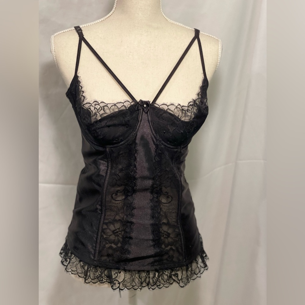 Fredericks of Hollywood Seduction Corset Black Bustier